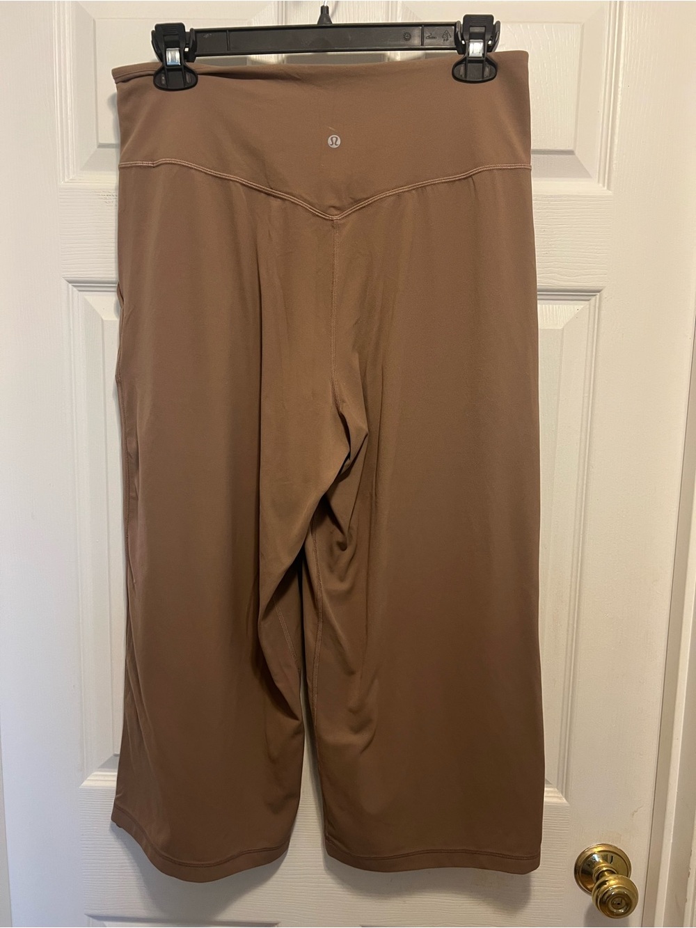 Women's Lululemon High-Rise Wide-Leg Knit Pants - Brown - Picture 2 of 4
